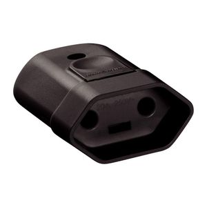 Plugue Fêmea 2p 250 V 20 A Tramontina Preto Tramontina