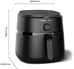 Fritadeira Airfryer Philips Walita Série 1000 XL 1700W 6,2 LitrosNA130/09 220V Preto
