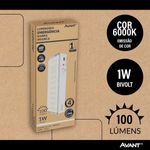 Luminaria-de-Emergencia-Led-Avant-Barra-Branca-1W-6000k-30-Leds