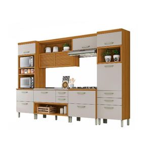 Cozinha Modulada 5 Peças Princesa Freijó Off White