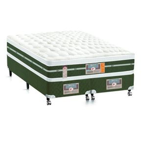 Cama Box + Colchão Castor Queen Air 158x198x61cm
