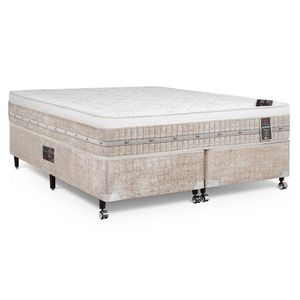 Cama Box + Colchão Castor Queen Premium