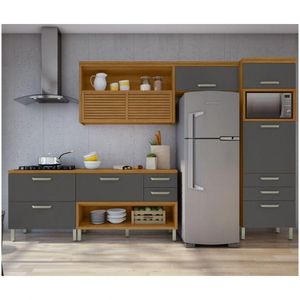 Cozinha 4 Peças Paneleiro Princesa 100% MDF Nesher