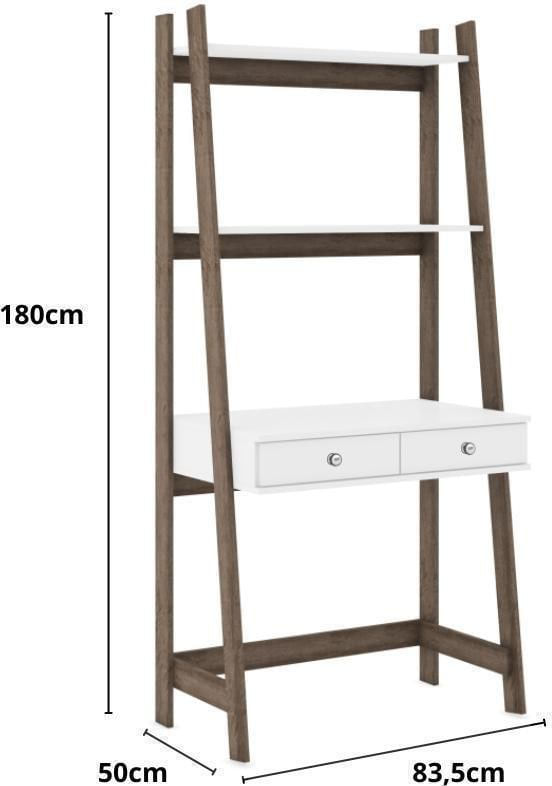 Estante-e-Escrivaninha-2-Gavetas-Movel-Bento-Rustico-e-Branco-835x180x50cm