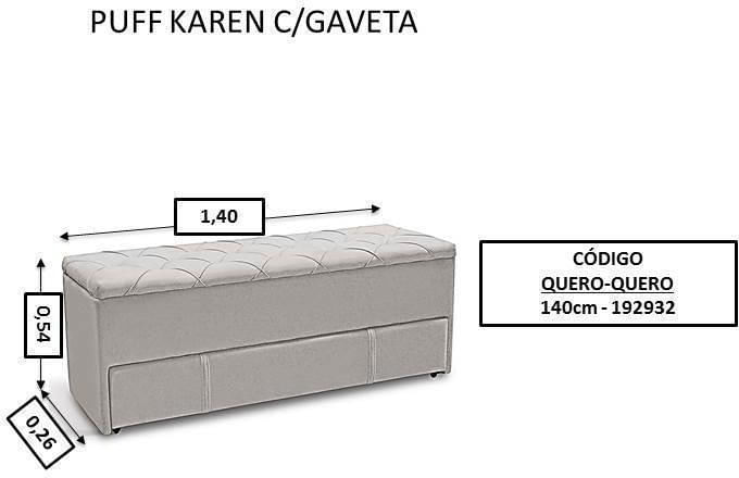 Puff-com-Gaveta-Karen-Rincao-Cinza-140cm
