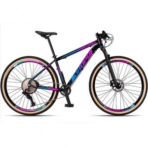 Bicicleta 29 Dropp Z3 12v Suspensão Azul+rosa