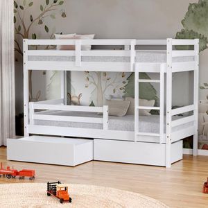 Beliche Infantil Slim Rb 2 Gavetas Grade Branco