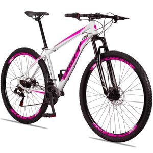 Bicicleta 29 Dropp Aluminum Branco+rosa