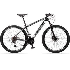 Bicicleta 29 Dropp Race 21 Marchas Preto+cinza