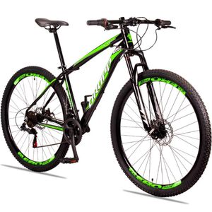 Bicicleta 29 Dropp Aluminum Preto+verde