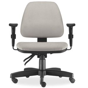 Cadeira De Escritório Giratória Executiva Ergonômica Bege