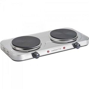 Fogão Elétrico De Mesa Agratto Fm01 Cinza 127v