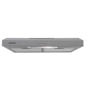 Depurador Slim Suggar DPS161PR/DPS162PR 60cm 3 Velocidades Prata 220V