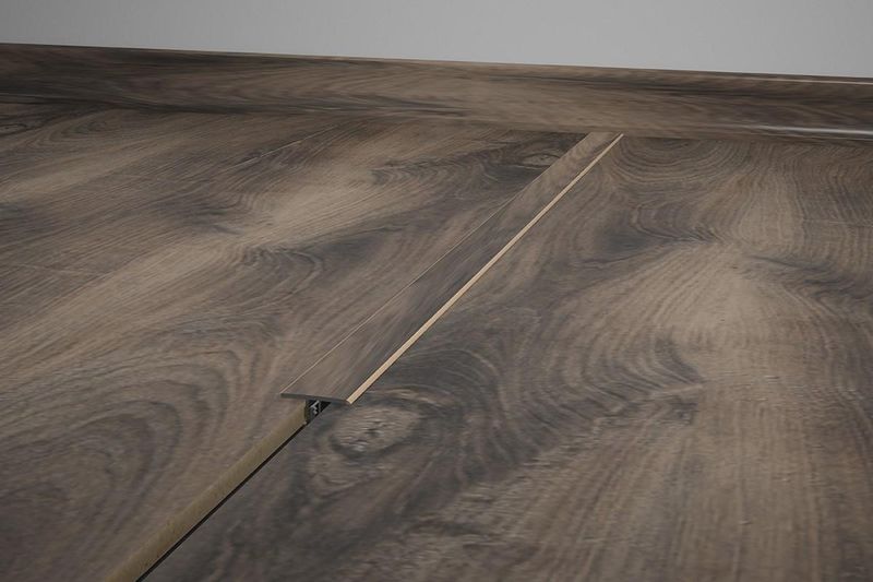 Perfil T Junta de Dilatação Para Piso Laminado Eucafloor Tecno Cor 23 1,80m-ns_200185_2