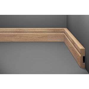 Rodapé Para Piso Laminado de MDF Eucafloor Estilo Cor 9 240X7X1,5cm