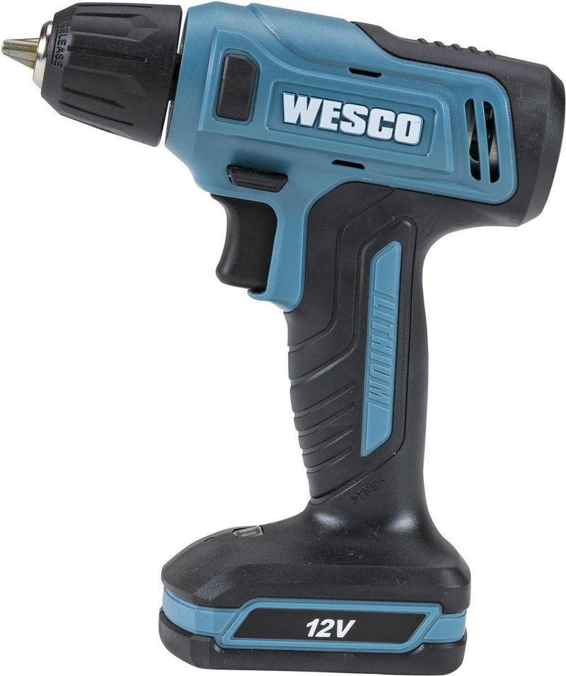 Parafusadeira e Furadeira a Bateria Wesco WS2550K 10mm 12V