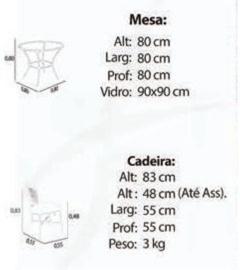 Mesa-de-Ferro-com-Tampo-de-Vidro-Barcelona-Famais-Lisos-com-4-Cadeiras-Tabaco-e-Branco-Gelo