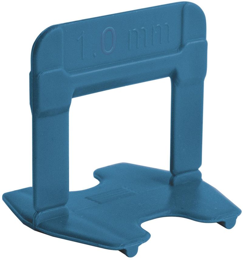 Espaçador Nivelador para Nivelamento 1,0mm Azul Pacote Com 50 Peças61334 Cortag Eco