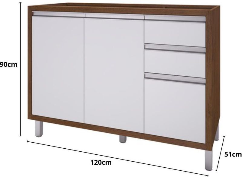 Balcao-de-Pia-3-Portas-2-Gavetas-Star-Indekes-Noce-e-Off-120cm