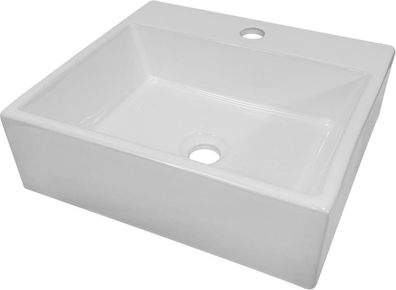 Cuba-de-Apoio-Para-Banheiro-Acqua-8410-Quadrada-Sem-Valvula-Branco-Brilho