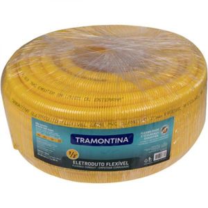 Eletroduto Corrugado Leve Flexível Dn20 1/2´´ 50 M
