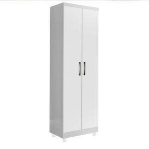 Armário Multiuso Organizador Branco Anna 2 Portas Rud Rack