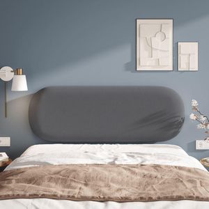 Painel Cabeceira De Parede Amaú 1,40 Casal Estofado Premium cinza