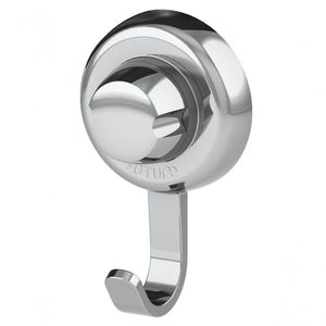 Cabide De Plastico Cromado Ganchos Ventosa Future 404cr