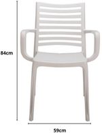 Poltrona-Grosfillex-Sunday-Branco