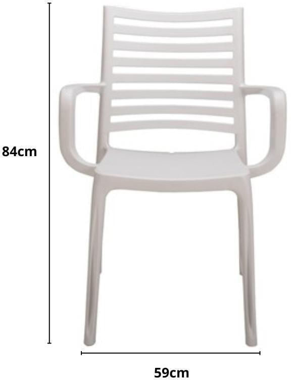 Poltrona-Grosfillex-Sunday-Branco