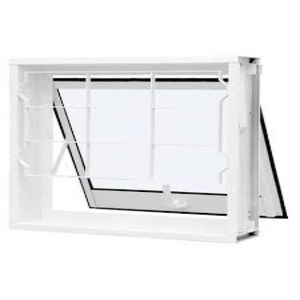 Maxim-ar em aço galvanizado branca com grade quad - 60x80