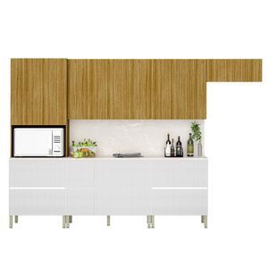 Cozinha Modulada 08 Peças 222cm 3033ART KTP