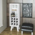 Armario-Adega-Bar-9-Porta-Garrafas-2-Prateleiras-Tecno-Mobili-Branco