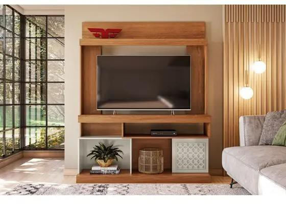 Estante-Home-Para-TV-ate-60-Polegadas-Monaco-Grappa-Moveis-Matte-e-Off-White