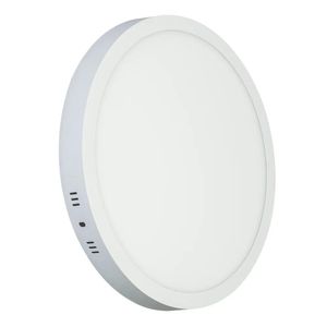 Painel LED Redondo Sobrepor 12W 6500K Branco Bivolt Liege