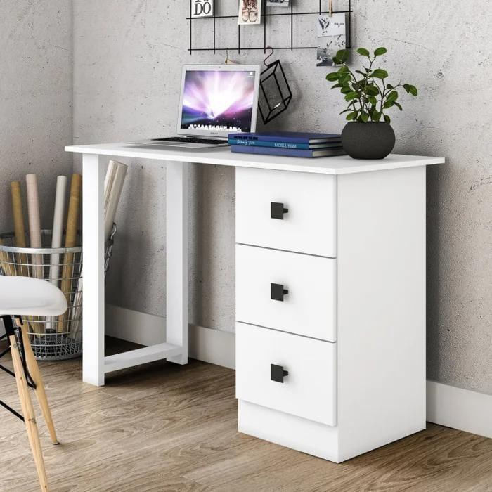 Mesa-Para-Escritorio-Computador-Notebook-Estudo-com-3-Gavetas-Movel-Bento-Branco-110x77x50cm