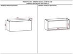 Armario-Aereo-1-Porta-Basculante-Line-Kits-Parana-Gris-70cm