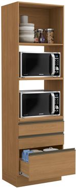 Torre-Quente-70cm-1-Porta-3-Gavetas-Maxxi-Kappesberg-G750-CN-Canela