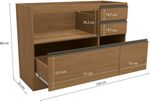 Balcao-120cm-4-Portas-4-Gavetas-Maxxi-Kappesberg-G746-CN-Canela