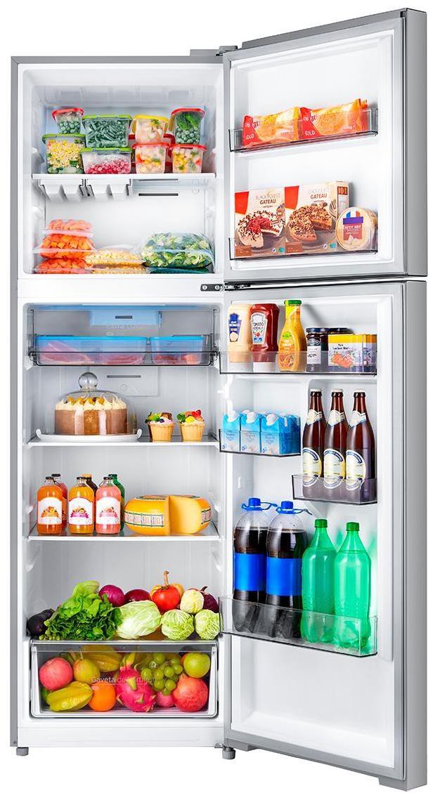 Geladeira / Refrigerador Midea MDRT572EVD461 Frost Free 425 LitrosInox 110V