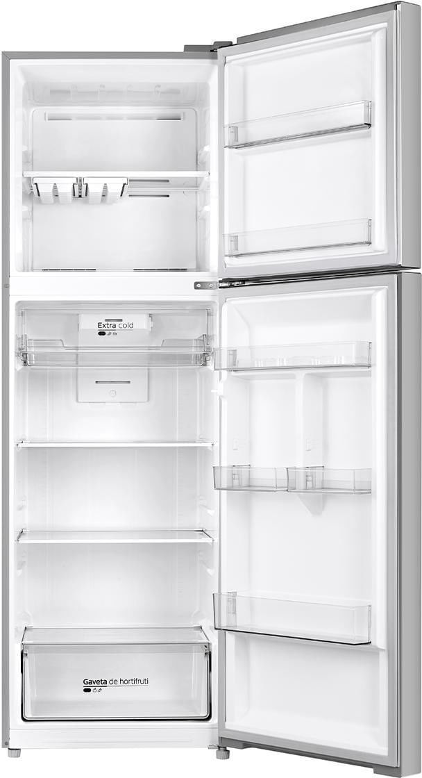 Geladeira / Refrigerador Midea MDRT572EVD461 Frost Free 425 LitrosInox 110V