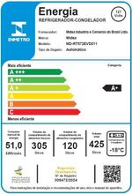 Geladeira---Refrigerador-Midea-MDRT572EVD461-Frost-Free-425-LitrosInox-110V