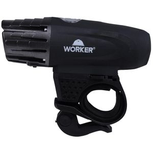 Lanterna LED Dianteira Para Bicicleta Usb Worker