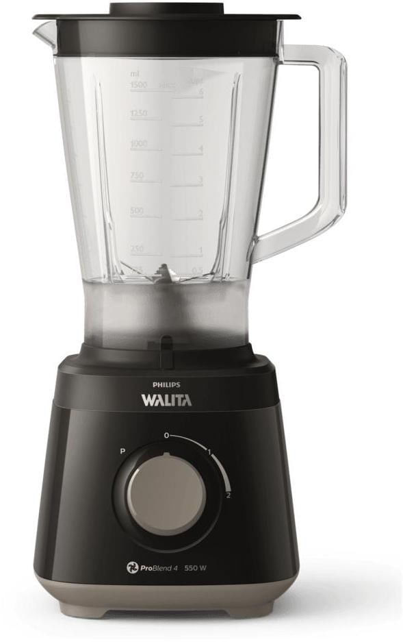 Liquidificador Daily Jarra San Philips Walita Preto 550W  RI2110/30 220Volts Preto