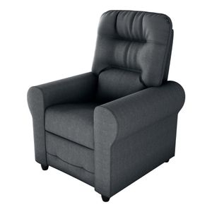 Poltrona Retrátil e Reclinável 83cm com Tecido Suede Multimóveis CR45264