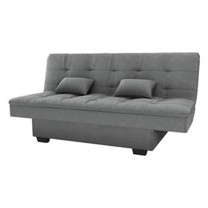 Sofá-Cama 180cm 3 Lugares com Tecido Bouclé Multimóveis CR45258