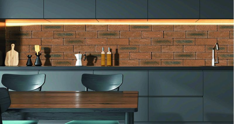 Faixa Decorativa Retangular Cerâmica Gabriella 7x22cm BK722102Granilhado Peça