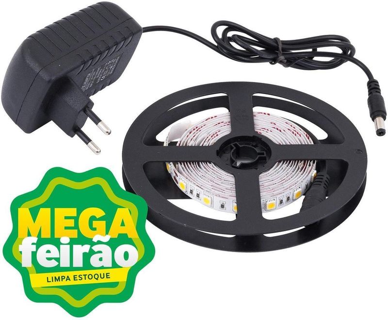 Fita-LED-Luz-Verde-25m-48W-Gaya-9045-Bivolt