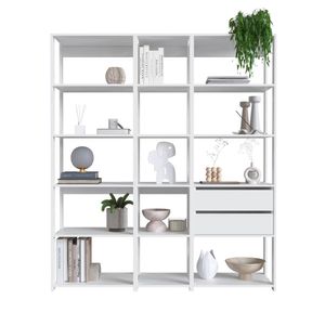 Kit Estante Livreiro 03 Pecas 183X160CM PRODDY