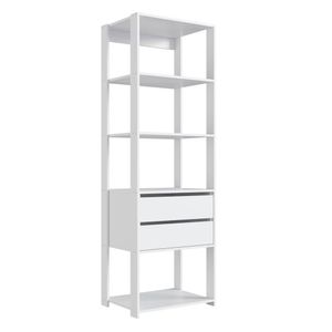 Estante Livreiro 183X60cm 02 Gavetas PRODDY